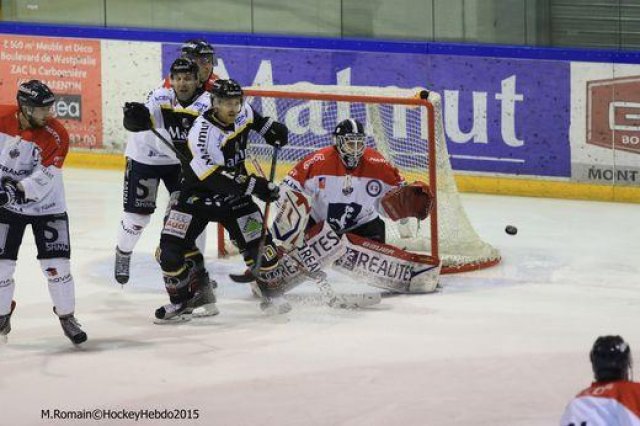 Photo hockey match Rouen - Angers  le 08/12/2015
