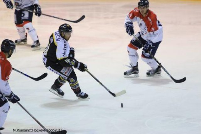 Photo hockey match Rouen - Angers  le 08/12/2015