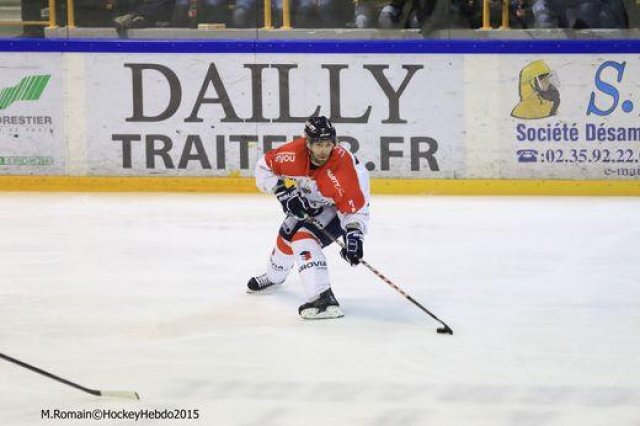Photo hockey match Rouen - Angers  le 08/12/2015