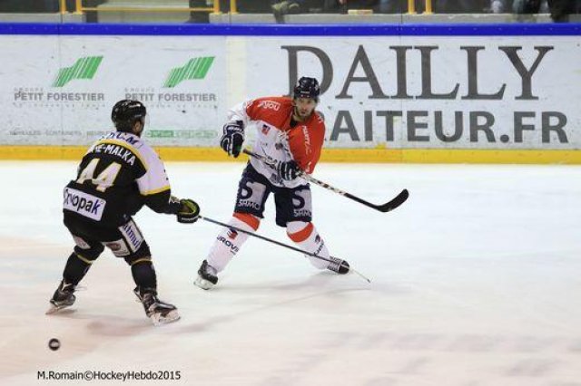 Photo hockey match Rouen - Angers  le 08/12/2015