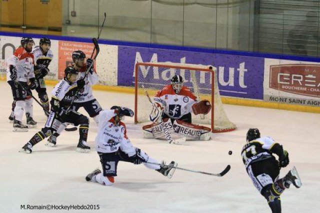 Photo hockey match Rouen - Angers  le 08/12/2015
