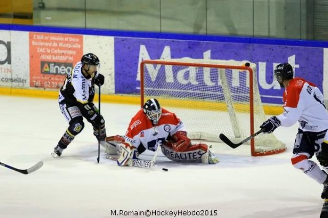 Photo hockey match Rouen - Angers  le 08/12/2015