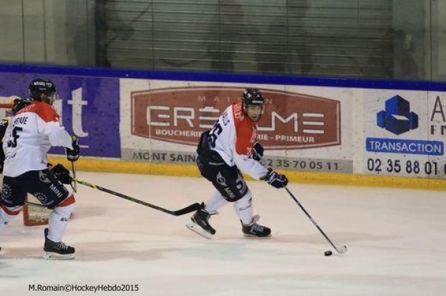 Photo hockey match Rouen - Angers  le 08/12/2015