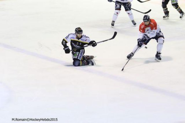 Photo hockey match Rouen - Angers  le 08/12/2015