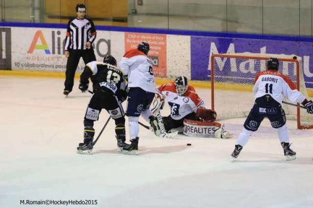 Photo hockey match Rouen - Angers  le 08/12/2015