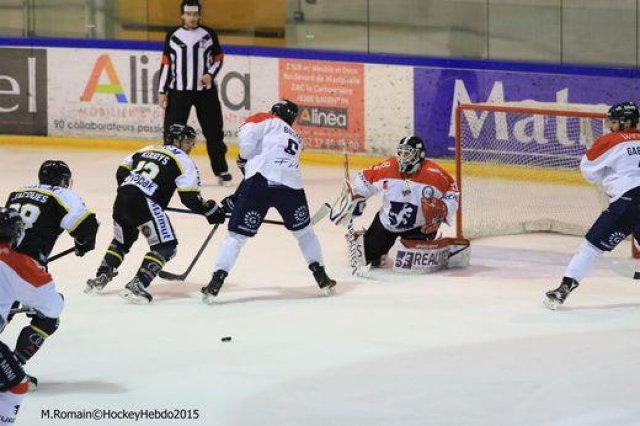 Photo hockey match Rouen - Angers  le 08/12/2015