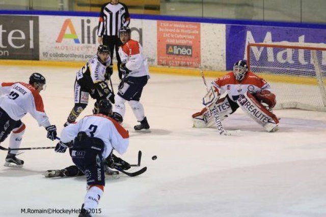 Photo hockey match Rouen - Angers  le 08/12/2015