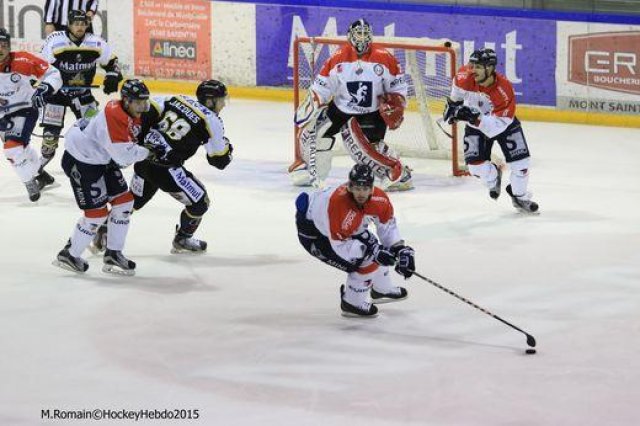 Photo hockey match Rouen - Angers  le 08/12/2015