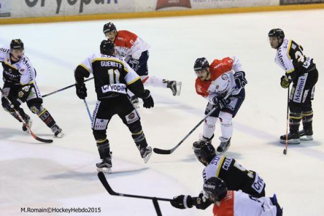 Photo hockey match Rouen - Angers  le 08/12/2015