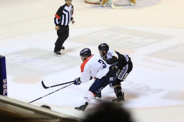 Photo hockey match Rouen - Angers  le 08/12/2015