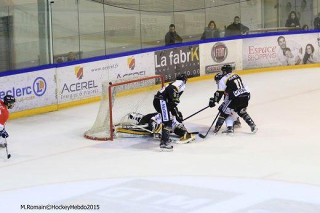 Photo hockey match Rouen - Angers  le 08/12/2015