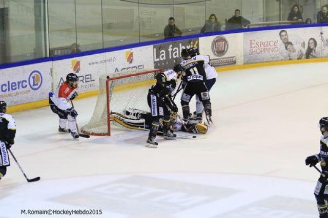 Photo hockey match Rouen - Angers  le 08/12/2015