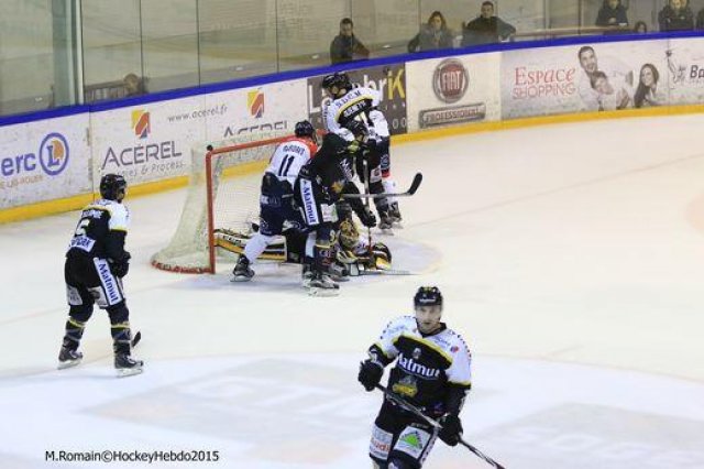 Photo hockey match Rouen - Angers  le 08/12/2015