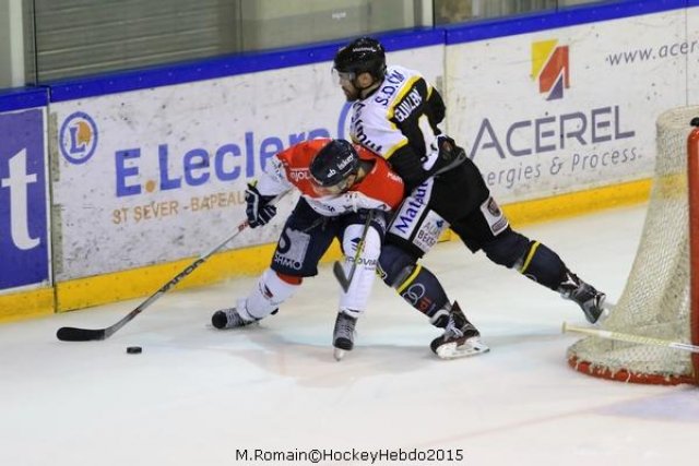 Photo hockey match Rouen - Angers  le 08/12/2015