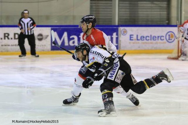 Photo hockey match Rouen - Angers  le 08/12/2015