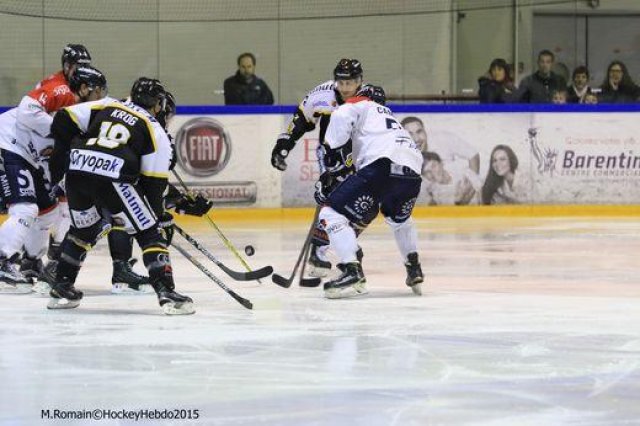 Photo hockey match Rouen - Angers  le 08/12/2015