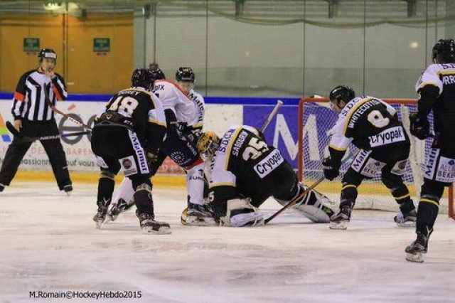 Photo hockey match Rouen - Angers  le 08/12/2015