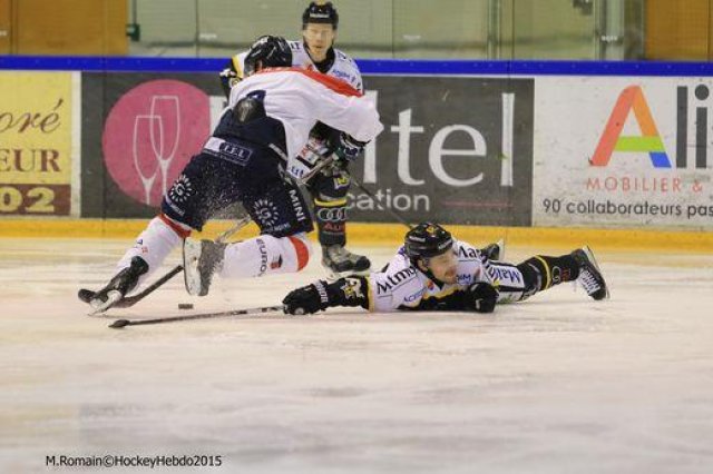 Photo hockey match Rouen - Angers  le 08/12/2015