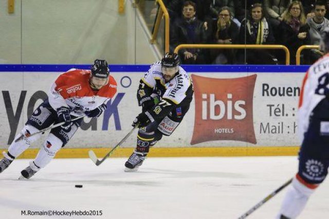 Photo hockey match Rouen - Angers  le 08/12/2015