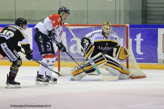 Photo hockey match Rouen - Angers  le 08/12/2015