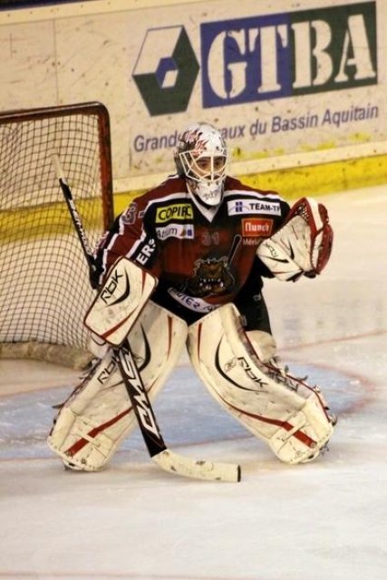 Photo hockey match Bordeaux - Montpellier  le 17/01/2009