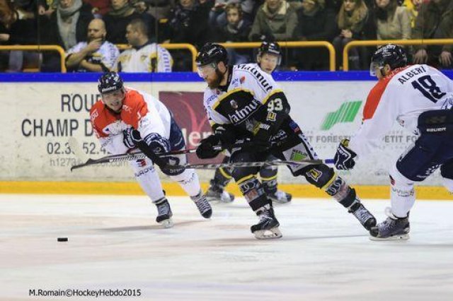 Photo hockey match Rouen - Angers  le 08/12/2015