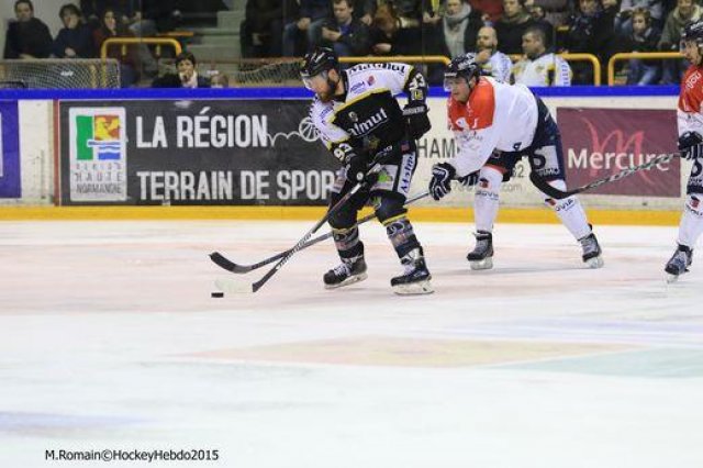 Photo hockey match Rouen - Angers  le 08/12/2015