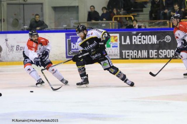 Photo hockey match Rouen - Angers  le 08/12/2015