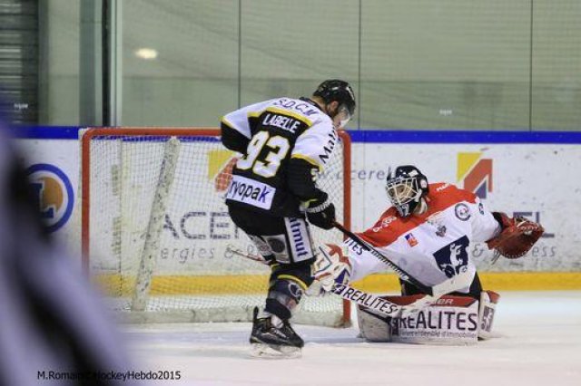 Photo hockey match Rouen - Angers  le 08/12/2015