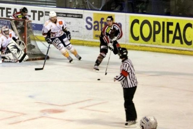 Photo hockey match Bordeaux - Montpellier  le 17/01/2009