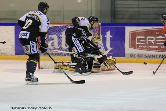 Photo hockey match Rouen - Angers  le 08/12/2015