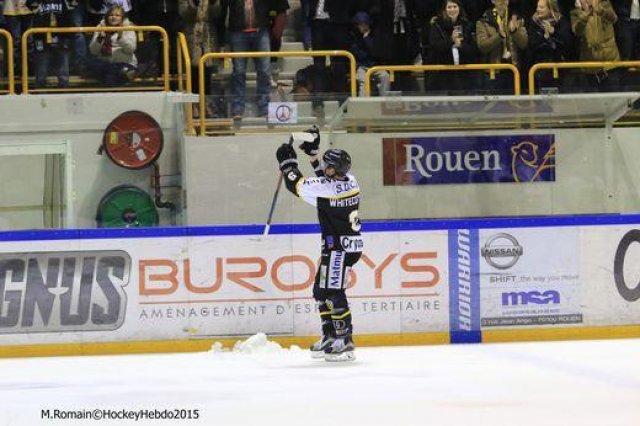 Photo hockey match Rouen - Angers  le 08/12/2015