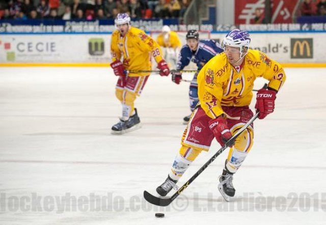 Photo hockey match Grenoble  - Dijon  le 08/12/2015