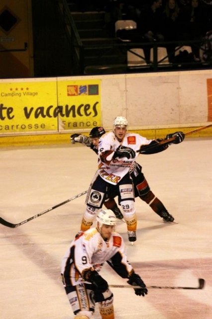 Photo hockey match Bordeaux - Montpellier  le 17/01/2009