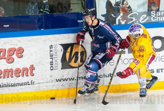 Photo hockey match Grenoble  - Dijon  le 08/12/2015