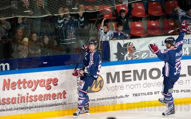 Photo hockey match Grenoble  - Dijon  le 08/12/2015