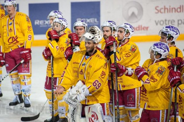 Photo hockey match Grenoble  - Dijon  le 08/12/2015