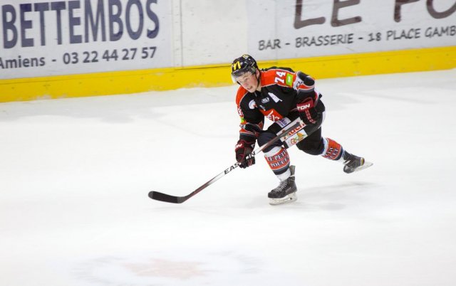 Photo hockey match Amiens  - Brest  le 08/12/2015