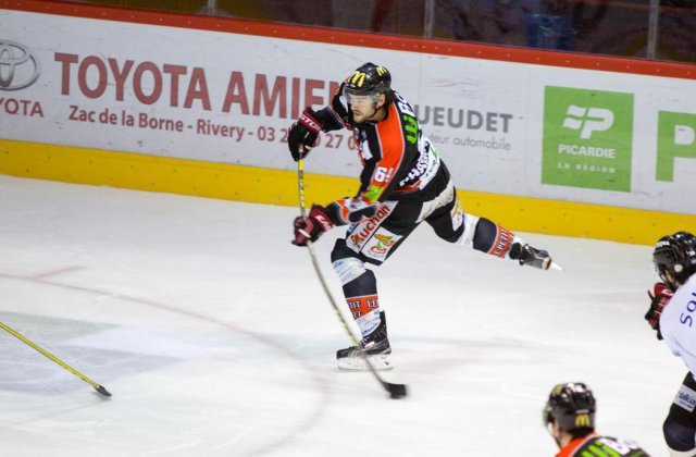 Photo hockey match Amiens  - Brest  le 08/12/2015