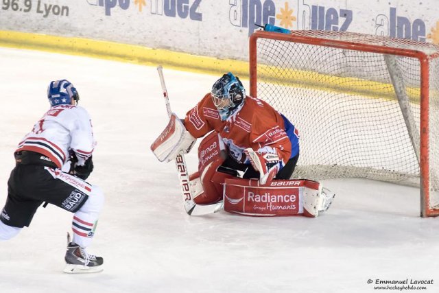 Photo hockey match Lyon - Morzine-Avoriaz le 11/12/2015
