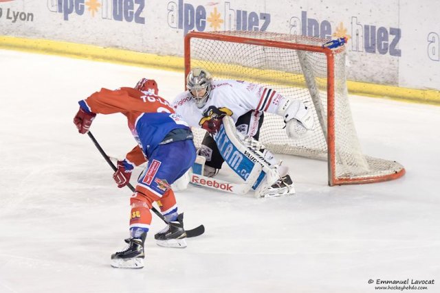 Photo hockey match Lyon - Morzine-Avoriaz le 11/12/2015