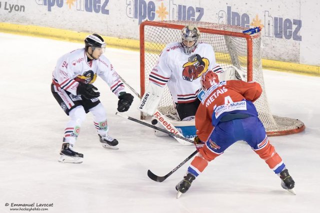Photo hockey match Lyon - Morzine-Avoriaz le 11/12/2015