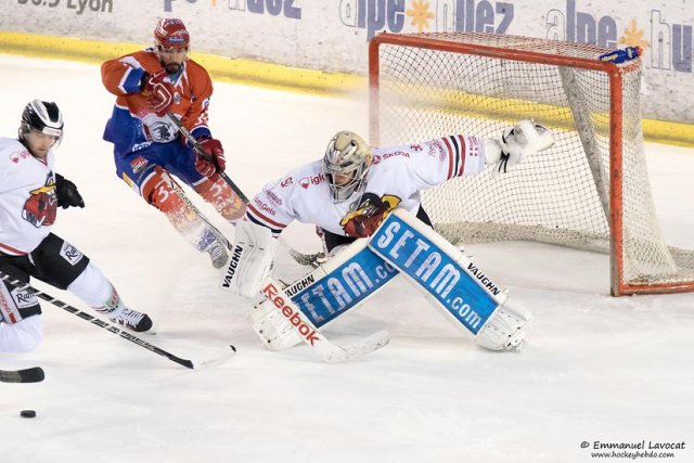 Photo hockey match Lyon - Morzine-Avoriaz le 11/12/2015