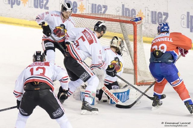 Photo hockey match Lyon - Morzine-Avoriaz le 11/12/2015