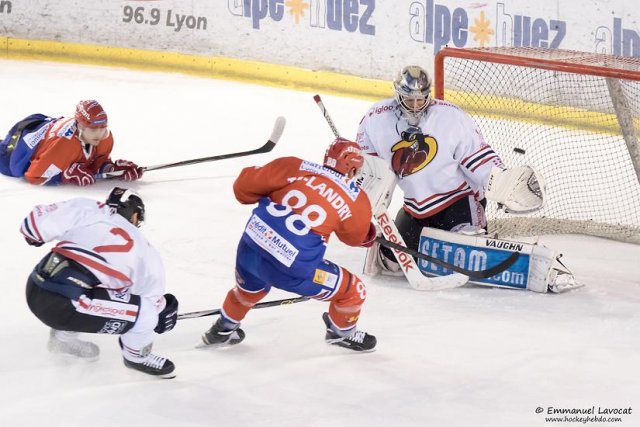 Photo hockey match Lyon - Morzine-Avoriaz le 11/12/2015