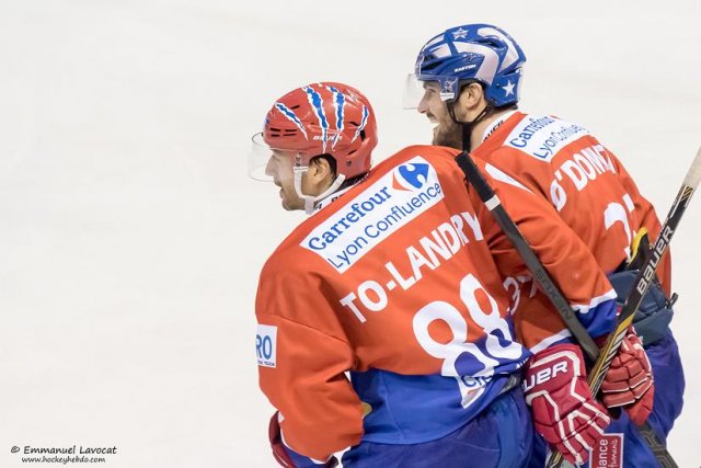 Photo hockey match Lyon - Morzine-Avoriaz le 11/12/2015