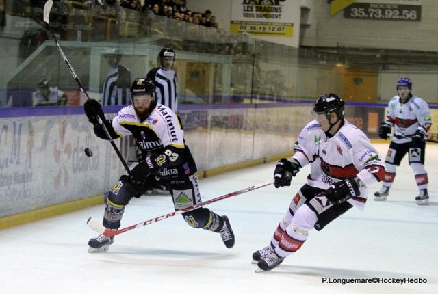Photo hockey match Rouen - Briançon  le 11/12/2015