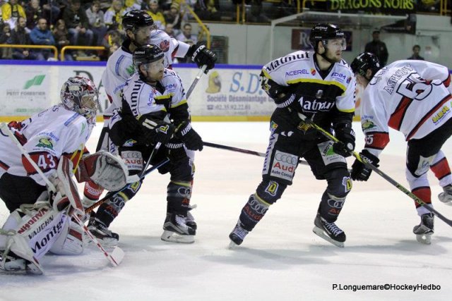 Photo hockey match Rouen - Briançon  le 11/12/2015