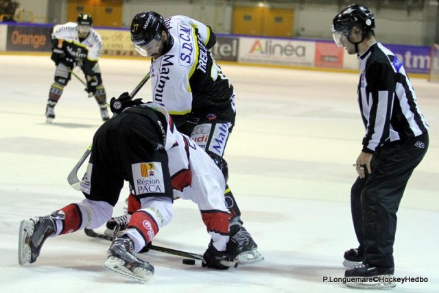 Photo hockey match Rouen - Briançon  le 11/12/2015