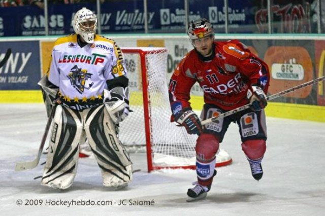 Photo hockey match Grenoble  - Rouen le 20/01/2009
